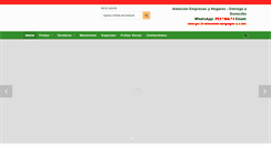 Desktop Screenshot of frutosdelcampoperu.com